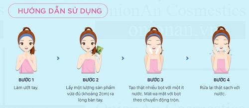 Sữa Rửa Mặt Chiết Xuất Từ Trà Xanh 3W Clinic Green Tea Cleansing Foam
